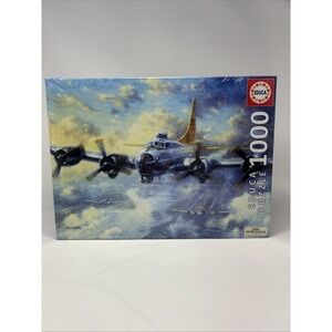 The Mighty Eighth B17G Flying Fortess 1000 Piece Jigsaw Puzzle  BRAND NEW Educa